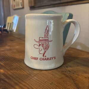 Chief Charley's 24 oz Mug VTG